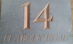 image: hand-carved stone lettering and signage (sample 3)