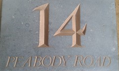 image: hand-carved stone lettering and signage (sample 11)