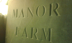 image: hand-carved stone lettering and signage (sample 15)