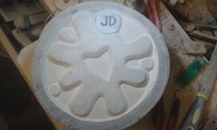 image: hand-carved stone gifts and ornaments - work in progress (sample 4)